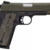 Taurus 1911 Commander 45 ACP Pistol with OD Green Slide and Operator II VZ Grips