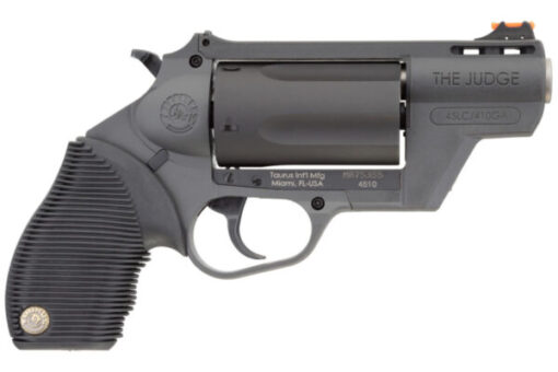 Taurus Judge Public Defender Poly 45LC/.410 Double-Action Revolver with 2.5 inch Barrel and Gray Finish