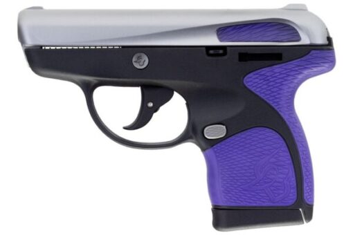 Taurus Spectrum .380 Auto Semi Auto Pistol with Silver Slide and Purple Grips