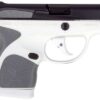 Taurus Spectrum .380 Auto White/Black Pistol with Gray Grips